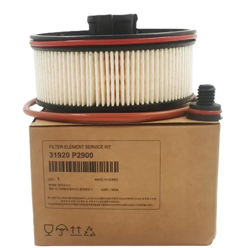 Car Fuel Filter Kit 31920-P2900 For HYUNDAI SANTA FÉ III IV KIA CARNIVAL IV SEDONA III SORENTO IV 2.2 CRDi Engine Diesel Filters