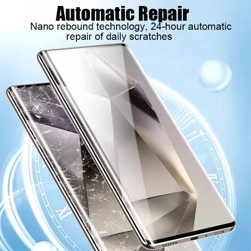 5PCS Hydrogel Film For Samsung Galaxy S25 S24 S23 Plus S22 Ultra S21 S20 Fe Screen Protector For Samsung A56 A55 A54 A53 A52 A51 - view 3