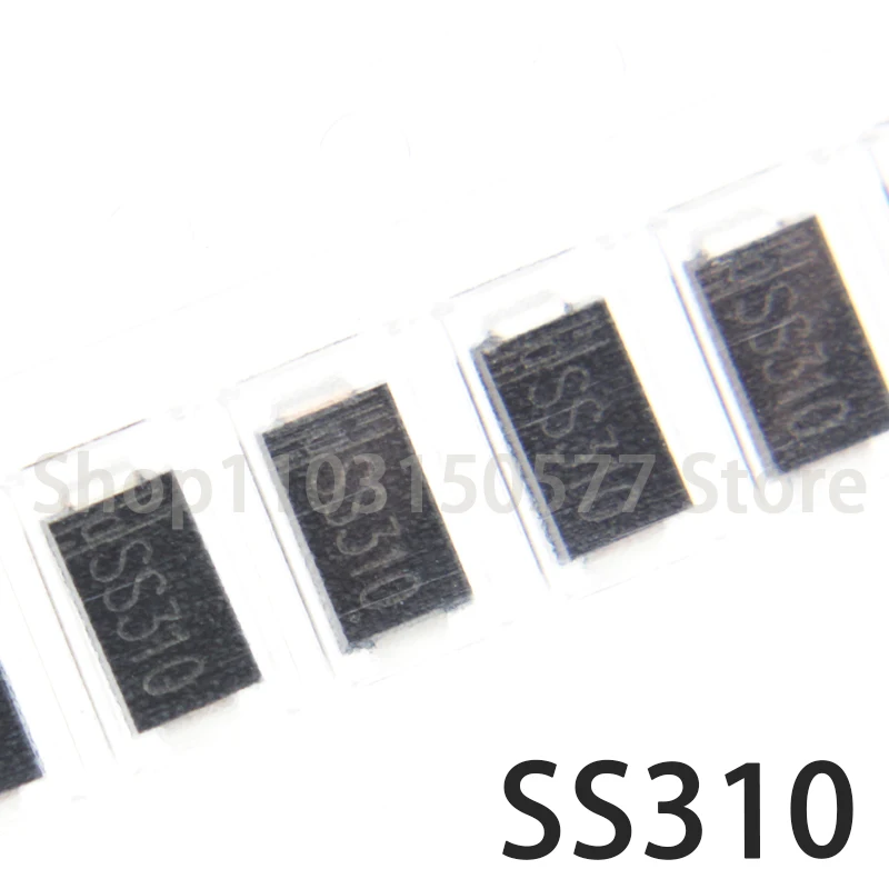 100piece SR3100 SK310 SS310 3A 100V  SMA