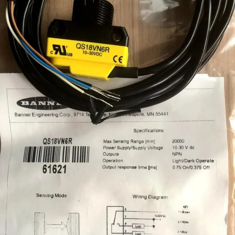 

Новый оригинальный суперэкономичный лазерный излучатель QS18VP6R+QS186LE QS186LE QS18VN6R QS18VP6R QS18VN6R+QS186LE