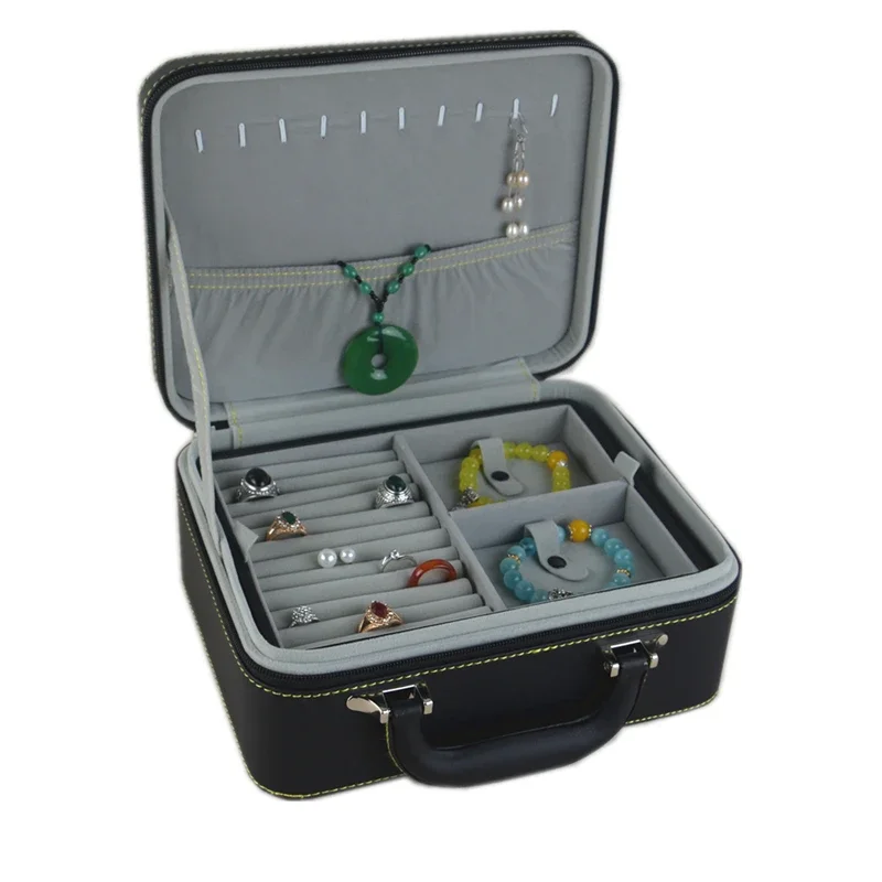 

Multi functional, simple, and durable jewelry storage box for outdoor travel, portable viewing, home use, and holiday girls