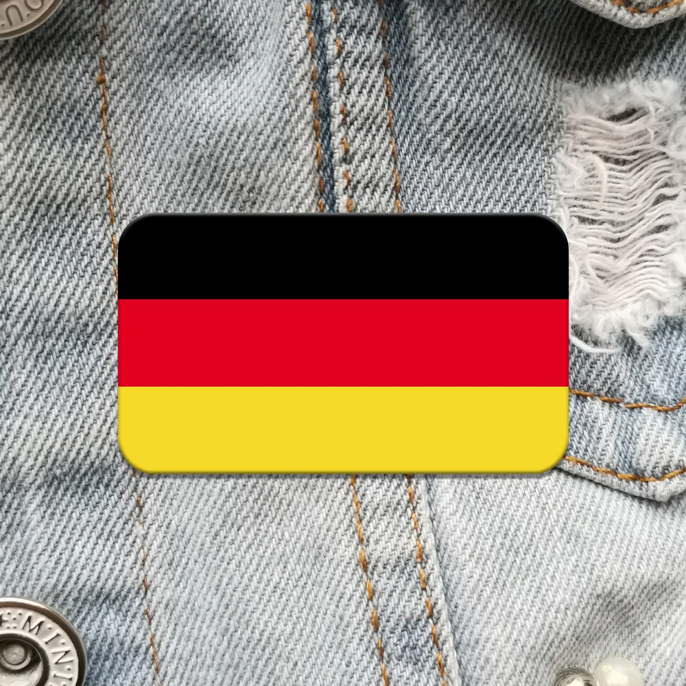 قطعة واحدة من دبوس العلم الألماني، والإكسسوارات الوطنية، وحقيبة الظهر وإكسسوارات الملابس. #3