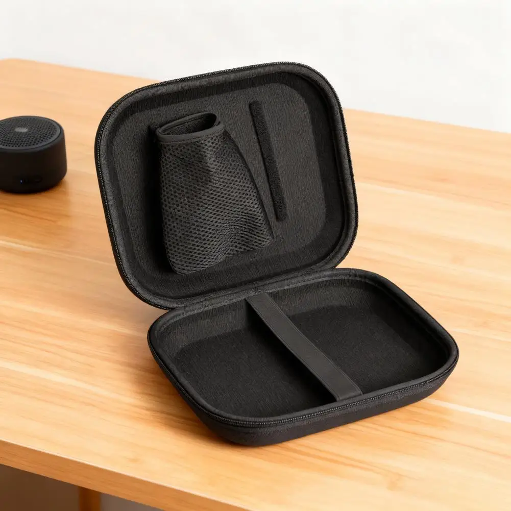 حقيبة تخزين سماعة الرأس ذات هيكل صلب لسماعات الرأس، حقيبة تخزين سماعات الرأس المقاومة للماء مع سحاب لسماعات الأذن للسفر