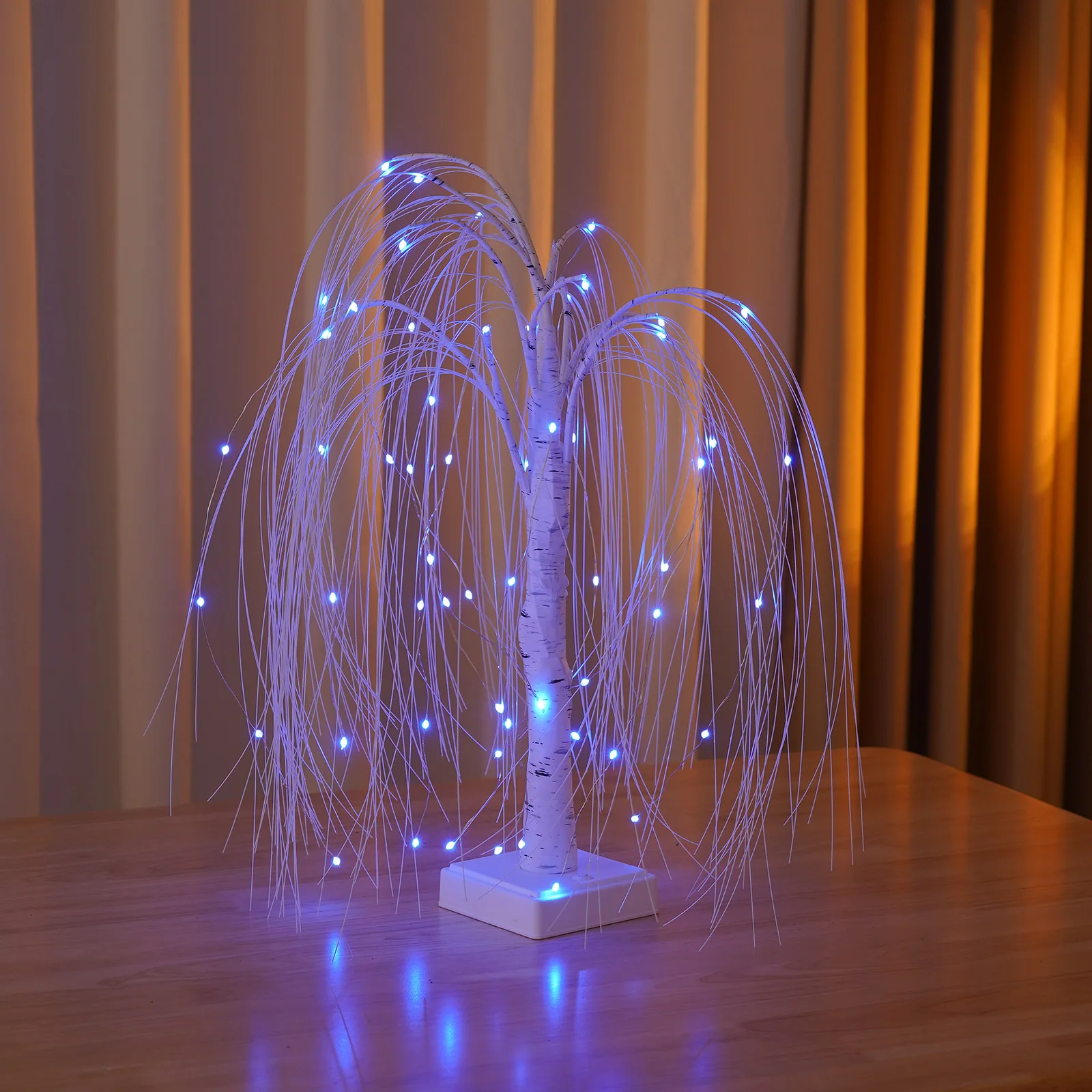 18 Colors Rose Flower Tree Lamp Remote LED Night Light USB/Battery Powered Table Desk Decor Wedding Christmas Gift for Women Mom