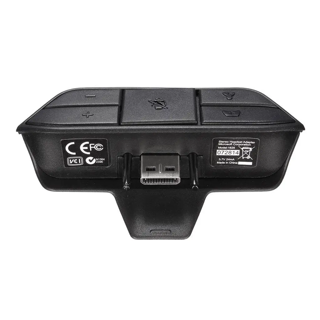 

Адаптер для стереогарнитуры, пластиковый аудиоконвертер, игровой адаптер для наушников для беспроводного контроллера Xbox One