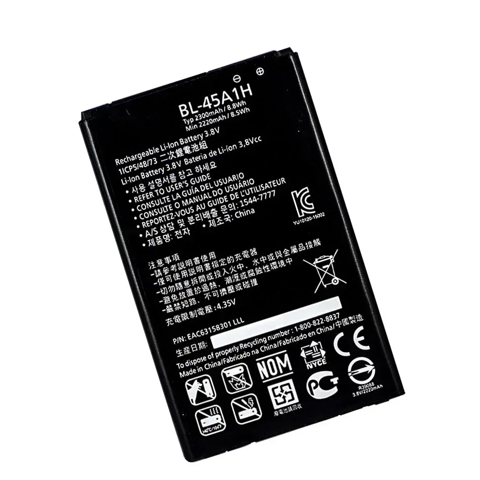 BL-45A1H BL-46G1F batería para LG K10 LTE K425 K428 MS428 K430DSF F670L F670K F670S F670 Q10 K420N K10 2017 versión K20 Plus