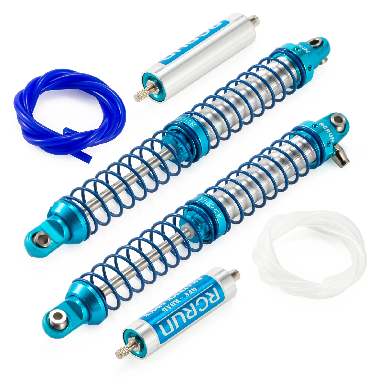 

Гладкий передний и задний амортизатор из алюминиевого сплава для 1/10 RCRUN LC80, радиоуправляемая автомобильная часть, аксессуары для радиоуправляемых автомобилей, запасные части