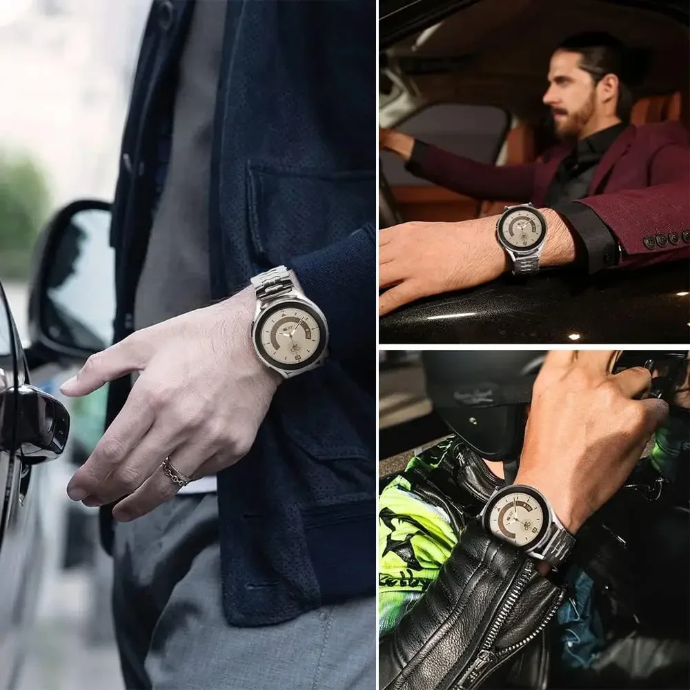 20 22mm Titanium Color Strap for Huawei Watch 5 Pro GT4 46mm for Galaxy Watch7 6 4 5Pro 45mm Gear S3 Bracelet for CMF Watch Pro image 6