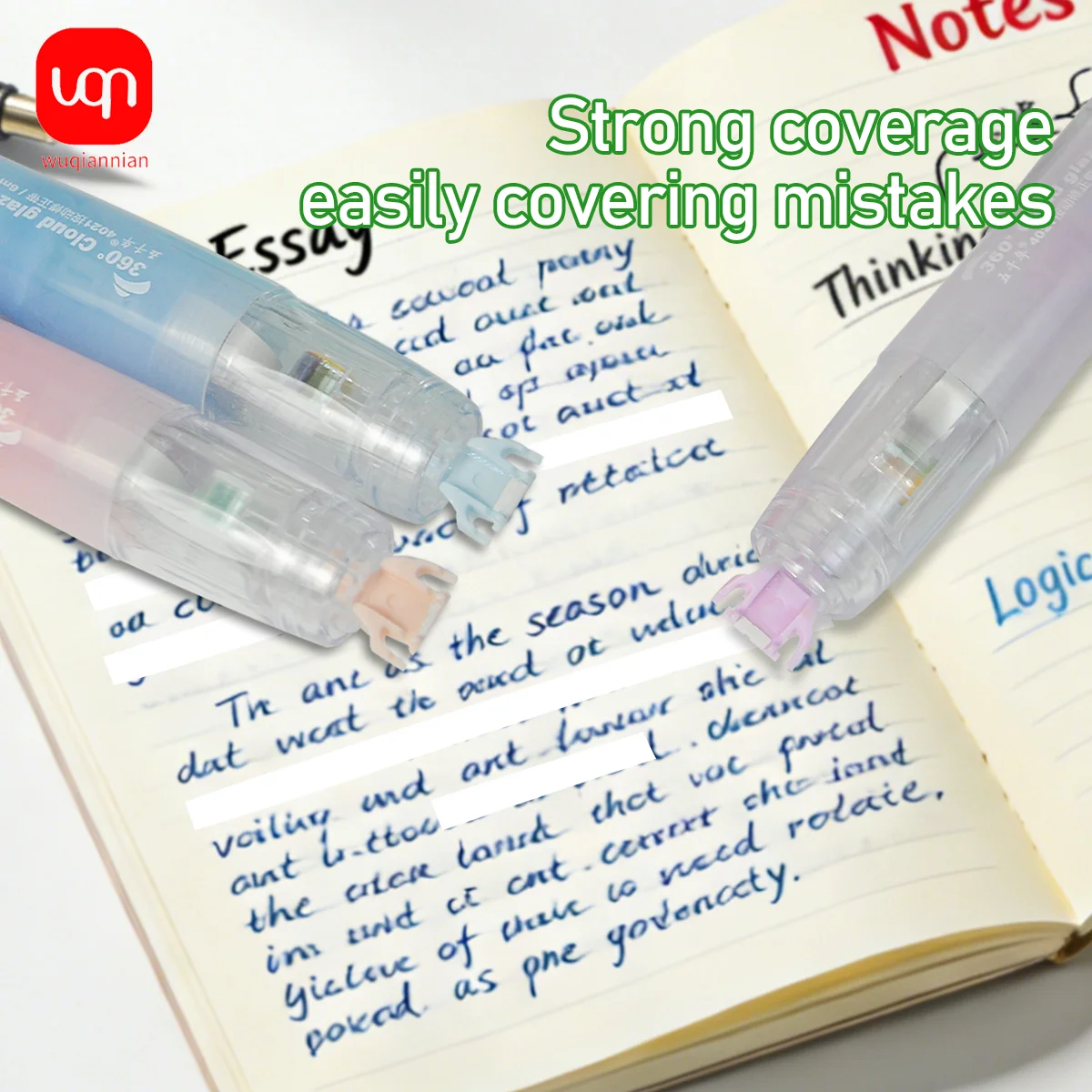 Total Stationery & Office Supply - Refillable Pen-Shaped Correction Tape Set 1