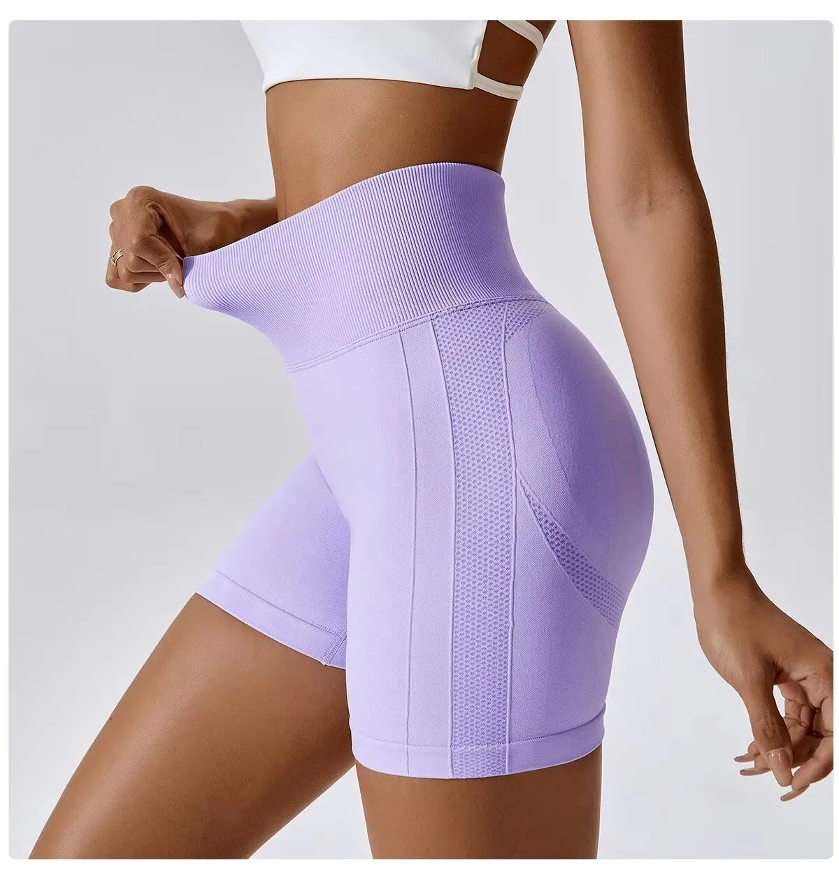 Women Shorts Seamless Sports Shorts For Women Cycling Jogging Fitness High Waist Push Up Gym Shorts Leggings Women Yoga Clothing