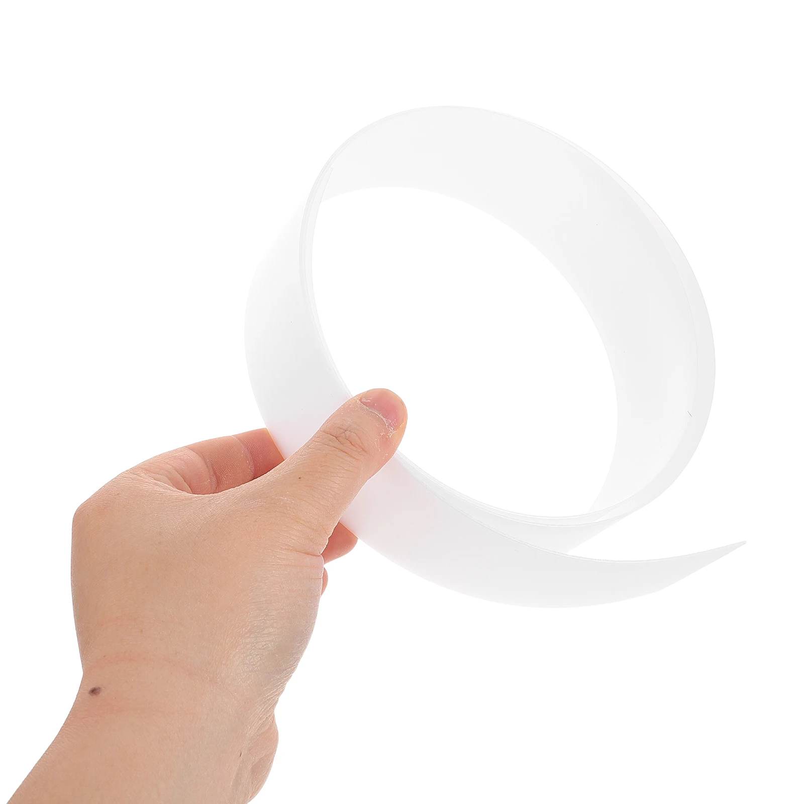 

Led Light Strip Diffuser Panel Long Bar Milky White Sheet High Light Transmission For Smooth Even Illumination Ceiling Lamp