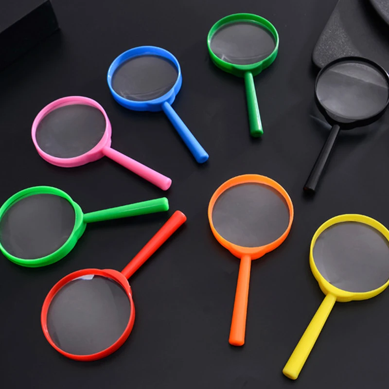 3Pcs Magnifying Glass For Kids Science Toys Physics Party Favors Classroom Prizes Juguetes Educativos Montesori Spielzeug