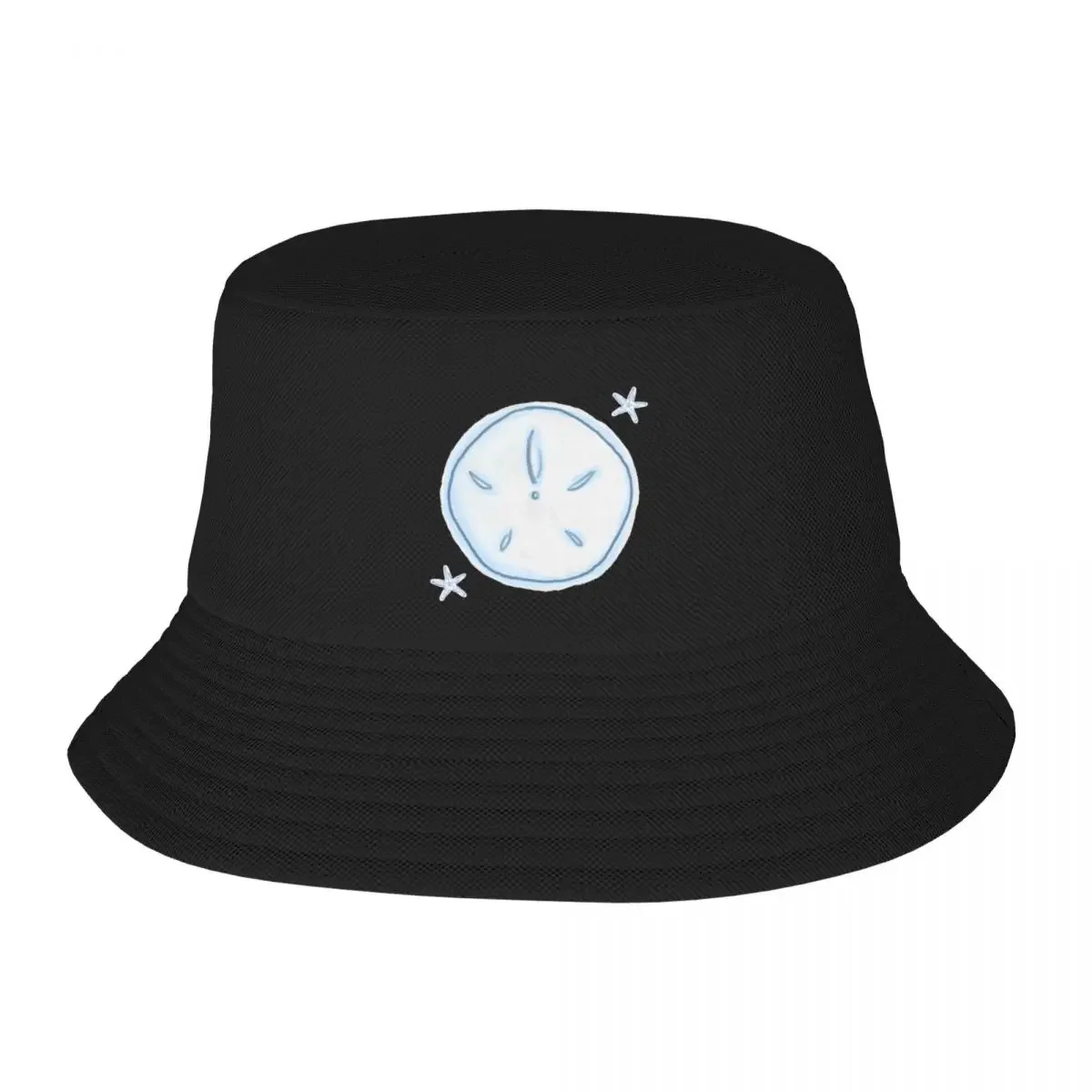 sand dollar wishes and starfish kisses Bucket Hat Brand Man Caps Hood Hat Male Women's