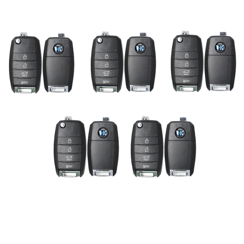 5Pcs For KEYDIY B19-4 B-Series 4 Button Universal Remote Car Key for KD900 KD900+ URG200 -X2 Programmer for