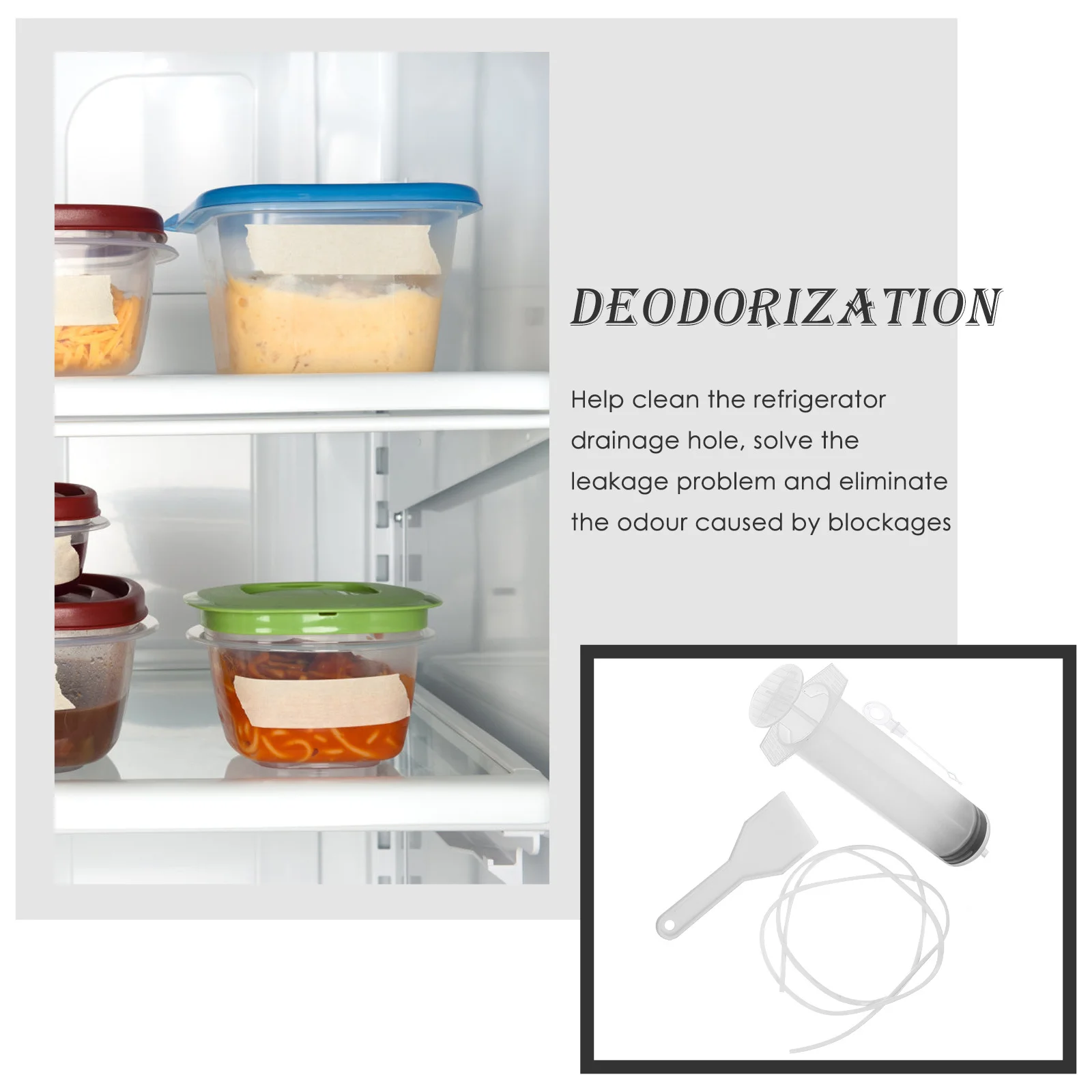 

5pcs 5 PCS Pipe Cleaning Cleaners The Drain Tool Unclogger Refrigerator Dredge Fridge Kit Hole Remover Uncover Pipes