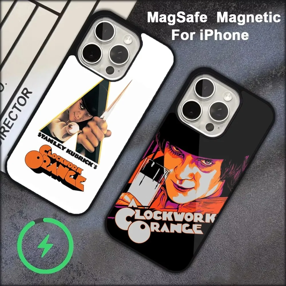 A Clockworks Orange Film Phone Case  For iPhone 16,15,14,13,12,11,Pro,Max,Plus,Mini, Magsafe,Magnetic Wireless Charging Case