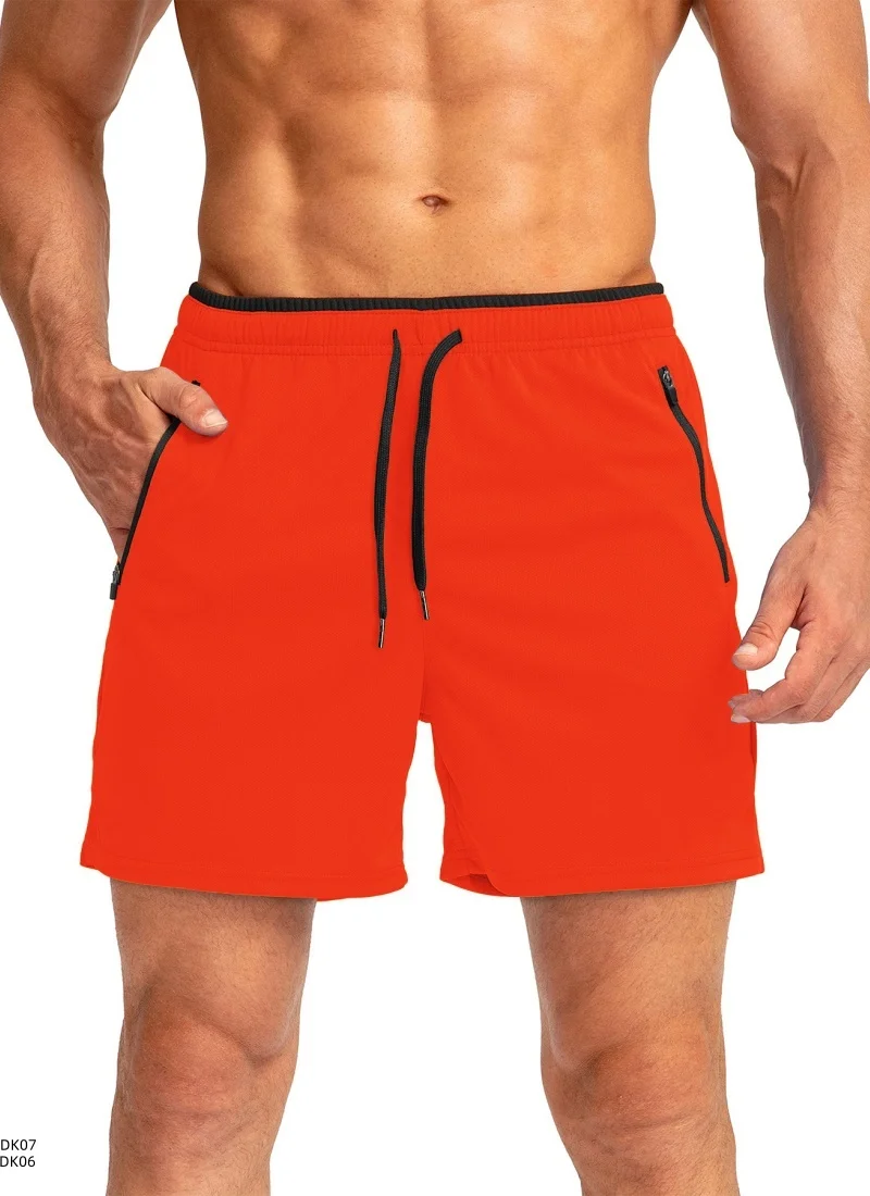 

Новые модные спортивные шорты для мужчин с эластичным поясом, дышащие, быстросохнущие, удобные мужские шорты, черные, XXXL