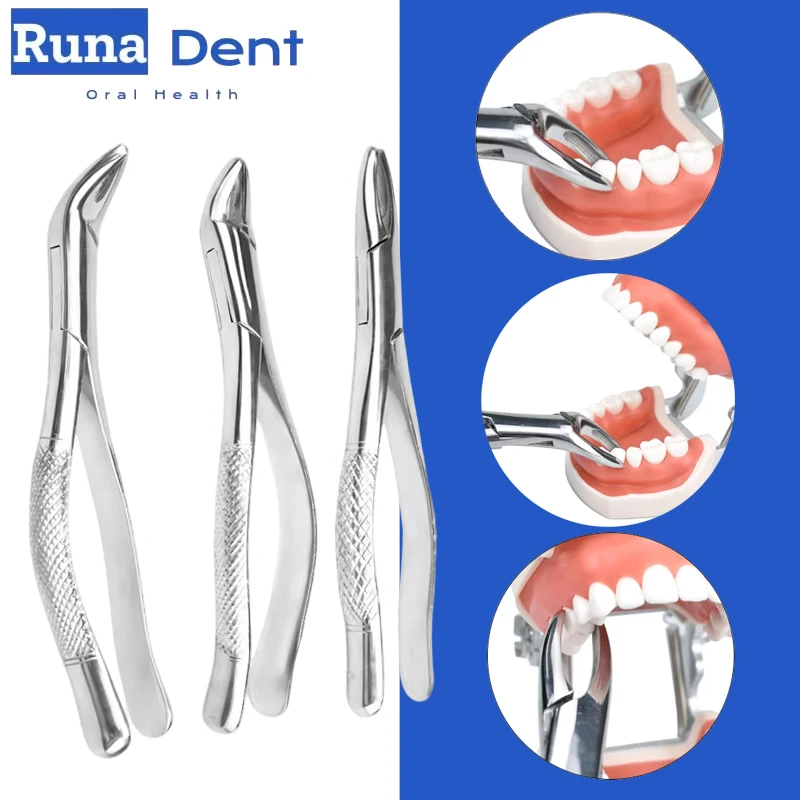 Adult Dental Surgical Forceps Extraction Pliers Dentist Instrument Residual Root Removing