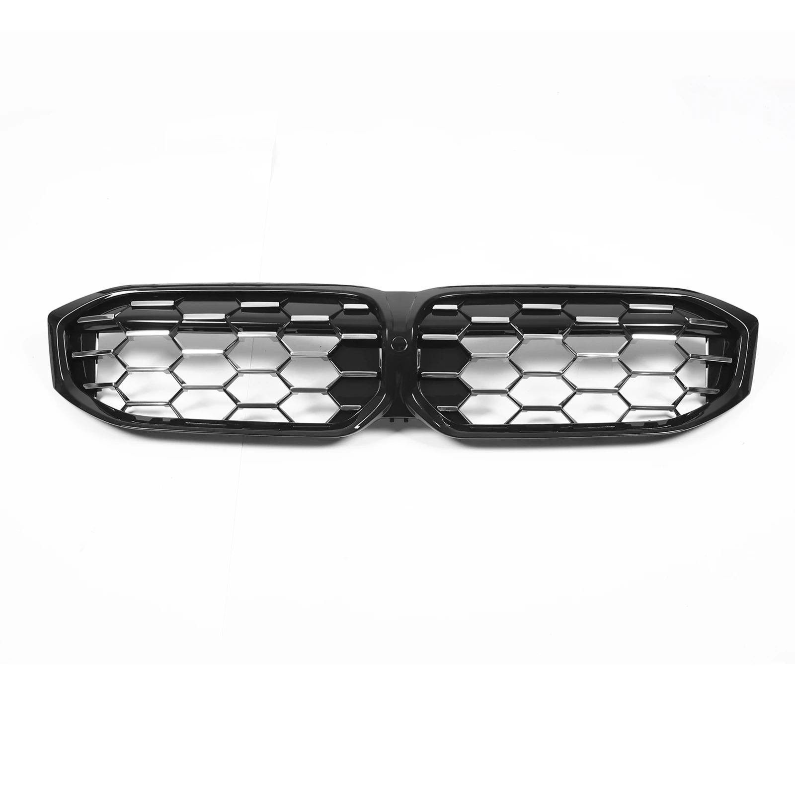 Front Kidney Grille For BMW 3 Series G20 G21 G28 2023 2024 LCI 320i 325i 330i Upper Bumper Hood Mesh Grill With Camera Hole