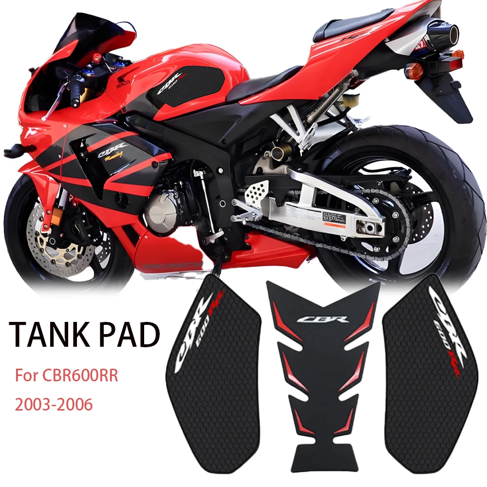 

For Honda CBR600R CBR 600 RR Motorcycle accessories Fuel Tank Pad Rubber Antiskid Stickers