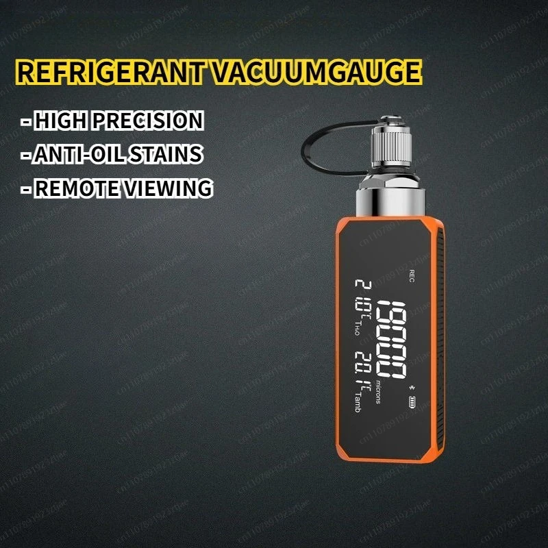 SS VGW-mini Wireless BT Digital Vacuum Gauge APP High-Precision Pressure RANGE 1-19000microns Negative Absolute Pressure Displa