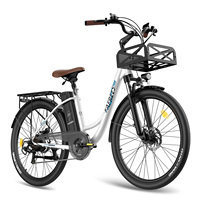 Fafrees F26 Lasting E-Bike Men's 26 Inch E Mountain Bike Women 250 W Ebike Battery 36 V 20.3 Ah Electric Bicycle 120 kg, 25 km/h