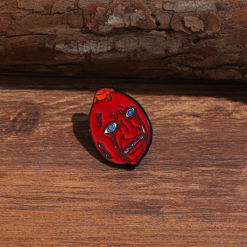 5Pcs/set Anime Berserks Beherits Game Red Cartoon Brooch Lapel Pin Backpack Hat Clothing Accessories Badge Jewelry Gifts