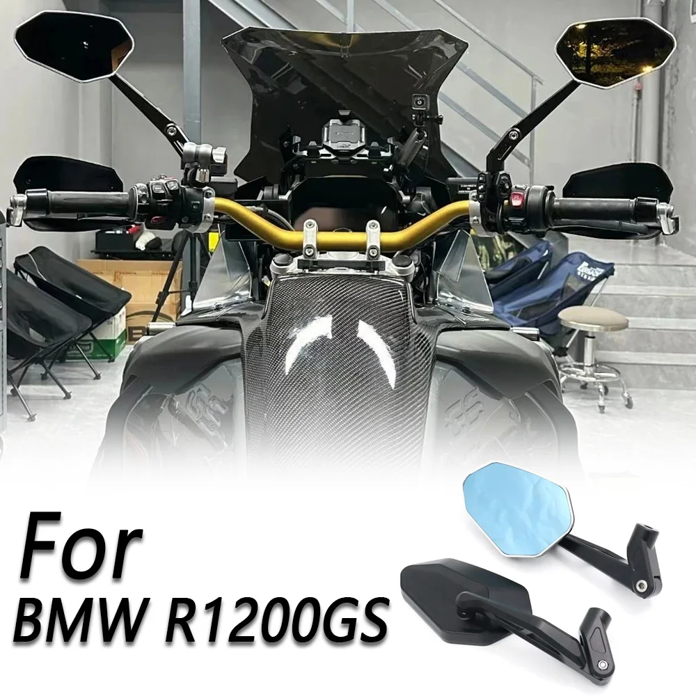 

For BMW R1200GS Motorcycle Rearview Mirrorof View Ultra Wide Angle Reflector Folding Side Mirrors R1200GS accessories