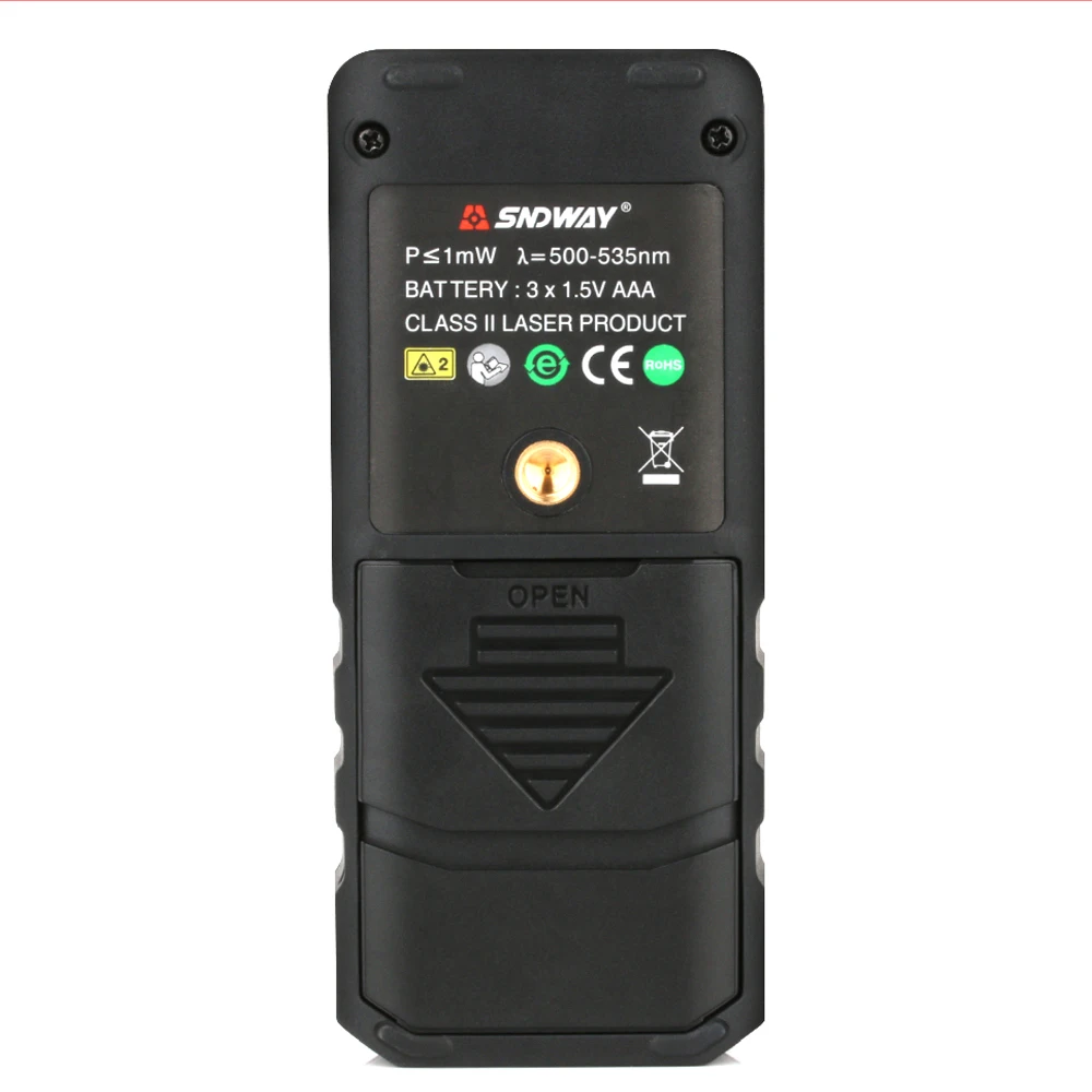 SNDWAY Laser distance meter Digital range finder 100m 70m 50m Rangefinder Trena lazer Green light measurement SW-50G/70G/ 100G