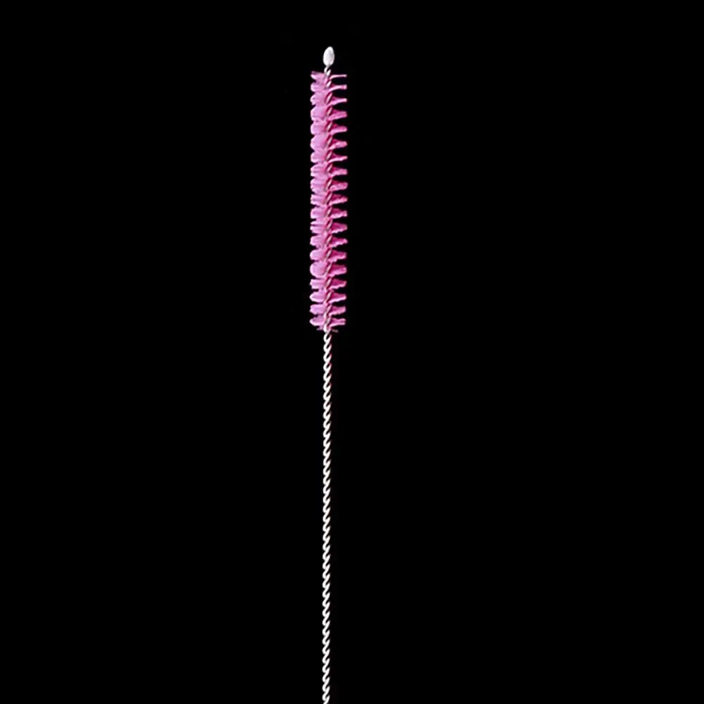 Colorful Multi-purpose Straw Cleaning Brush Nylon Bottle Accessory Glass Tube Brush Straw Cleaners for Office Kitchen