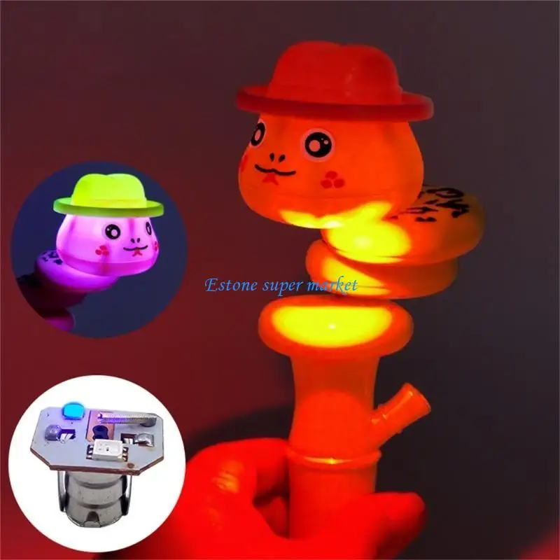 Brinquedo interativo elétrica 090b, para jogos imaginativos, luzes led para cabines beira estrada, brinquedo