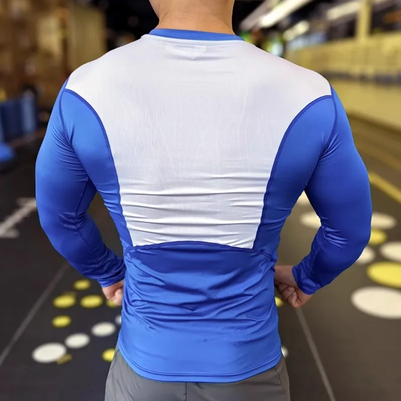 Long Sleeve Fitness basketball Running tight Men Kids youth Bodybuilding Sports shirts Gym training Compression T shirts Sport