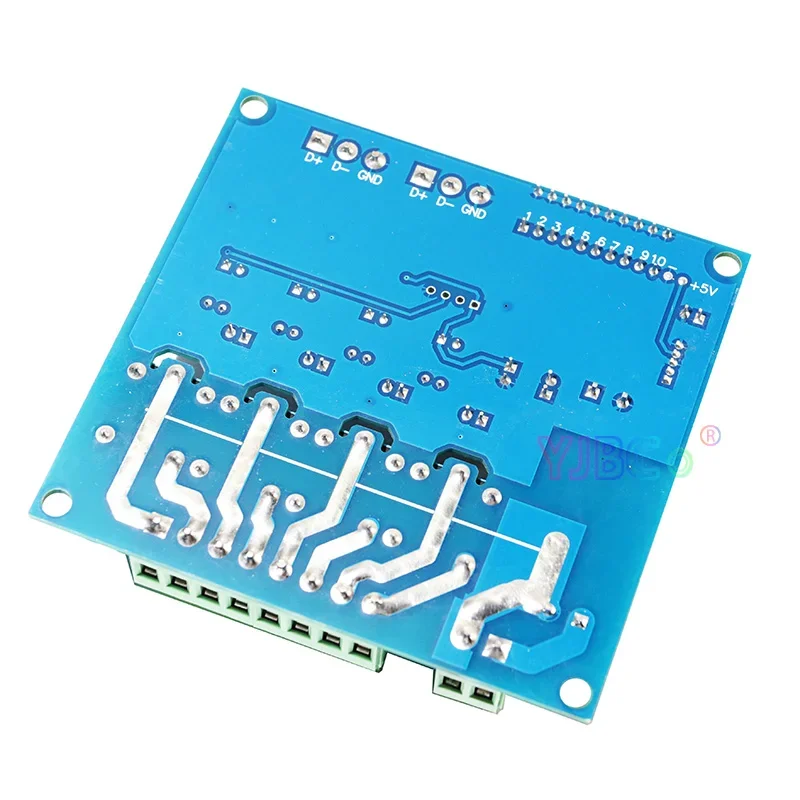 Decoder DMX512 4CH Interruttore relè a 4 canali 110 V-220 V AC Controller dimmer DMX WS-DMX-RELAY-4CH-220 per nastro striscia led RGBW