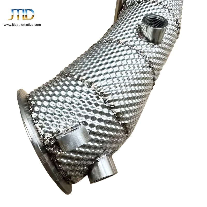 

Выпускной патрубок (даунпайп) из нержавеющей стали JTLD 304 для BMW M5 F10, прямой соединитель с теплоизоляцией снаружи