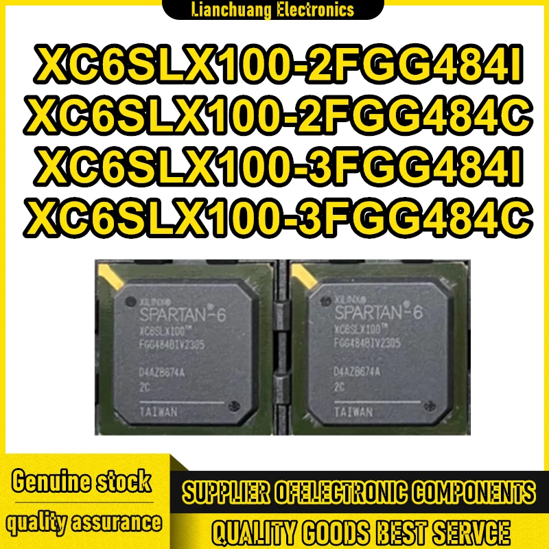 XC6SLX100-2FGG484I XC6SLX100-2FGG484C XC6SLX100-3FGG484I XC6SLX100-3FGG484C BGA484 puce IC 100% nouveau Original en stock