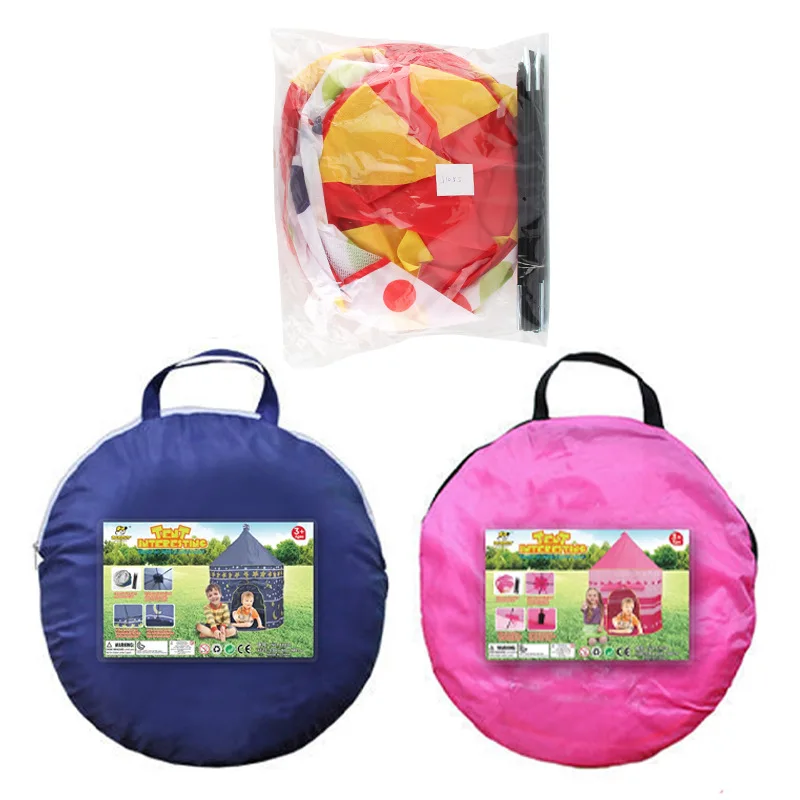 الأطفال داخلي في الهواء الطلق منزل خيمة لعبة الأميرة الأمير لعبة خيمة اللعب منزل لعبة كرة قابلة للطي بركة لطيف منزل خيمة لعبة الزحف #5