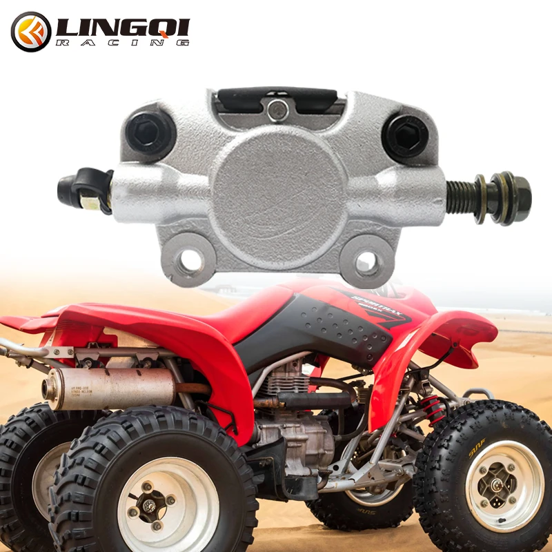 LINGQI RACING Pinza freno a disco posteriore per moto Pinza freno idraulico sinistra destra per Quad Moto ATV Buggy a quattro ruote