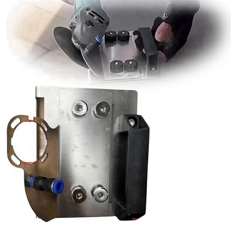 A02F-haakse slijperstandaard voor tegel 45 ° Afschuining snijden draagbaar afschuiningsgereedschap voor haakse slijper van het type 100,