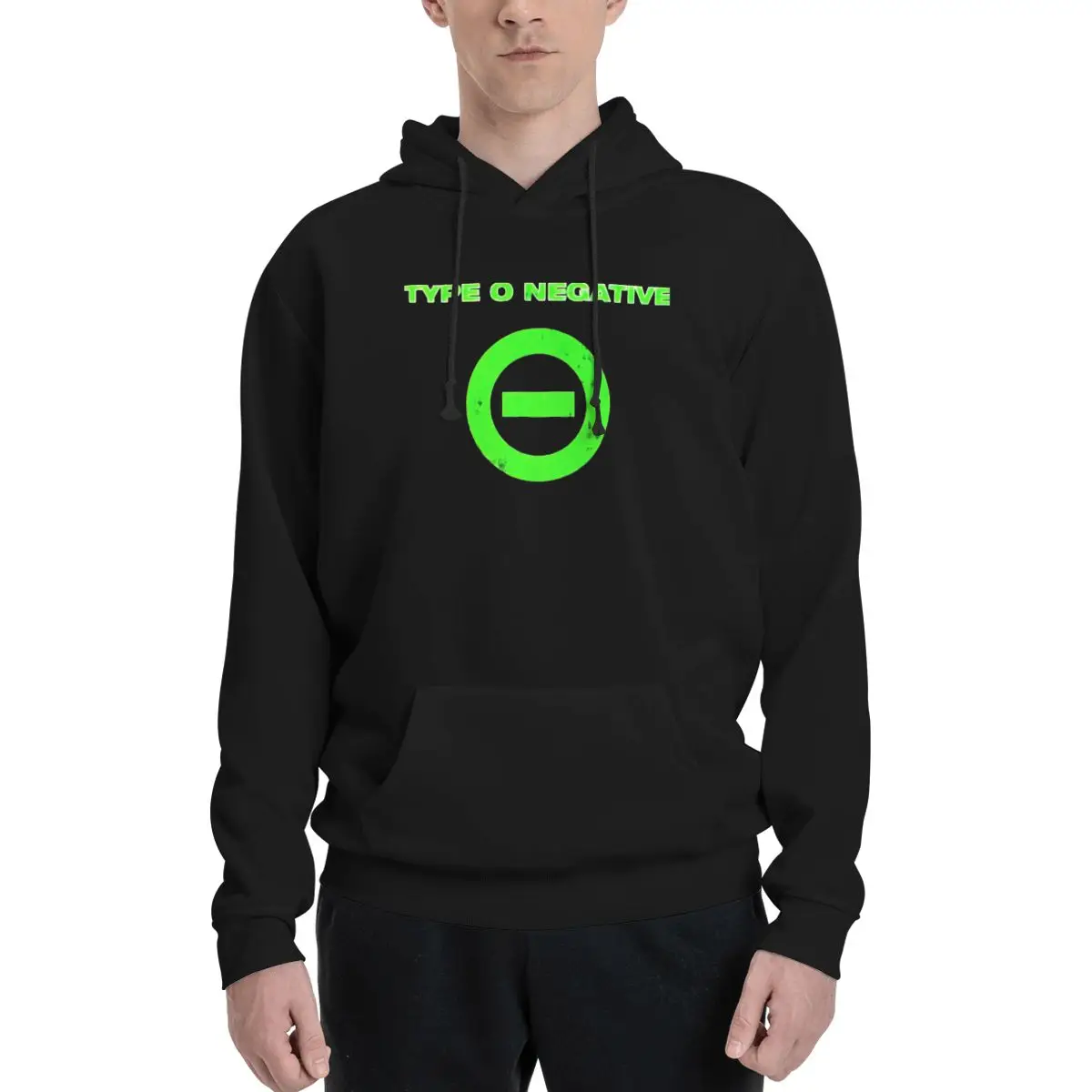 Men Women Type O Negative Hoodie Hooded Collar Drawstring Hoodies Pullover Sweatshirts Long Sleeve Shirt