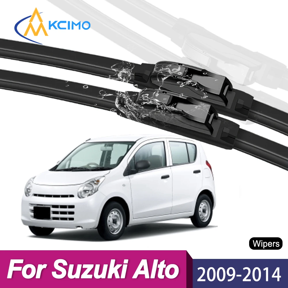 

Wiper Blades for Suzuki Alto HA25 2009-2014, Front Windshield Wipers, Streak-Free Quiet All-Weather Wipers