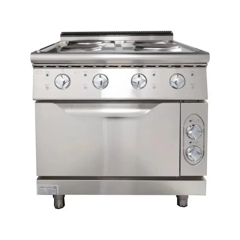 GRACE Commercial Cookware 4 Plate Range Oven Efficient Cooking Stove
