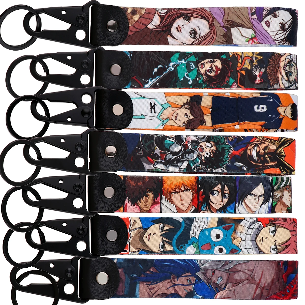 

Cool Japanese Anime Character Key Tag For Motorcycles Cars Backpack Chaveiro Key Ring Fashion Accessories Keychain Gifts