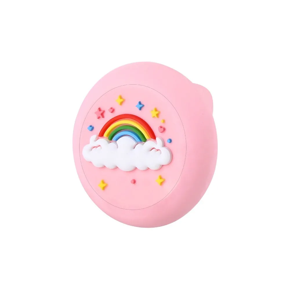 Portable Silicone For AirTag Holder Lightweight Durable For Hidden AirTag Case Safety Pin Design For AirTag Accessory For AirTag