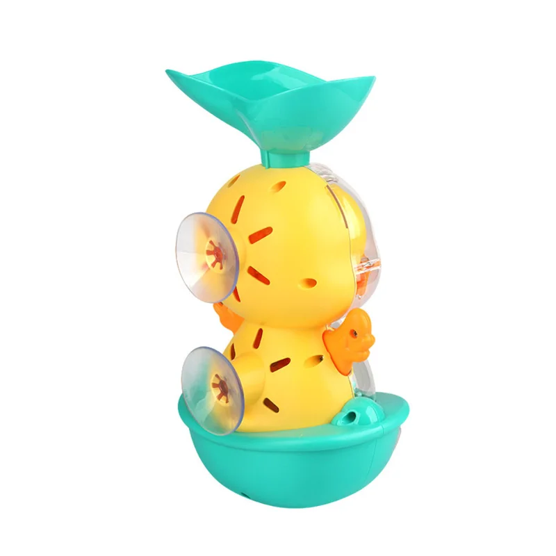 Bath Toys Children 0 1 Year Old 2 Little Yellow Duck Rotary Table 3 Playing Water Boys and Girls Kids