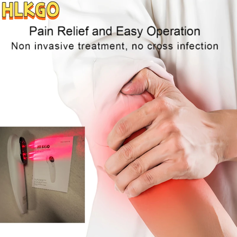 

Лазерное терапевтическое устройство медицинского класса 3x808 нм + 14x650 нм — портативный лазер высокой интенсивности для хронической боли и периферийных устройств лечения невропатии