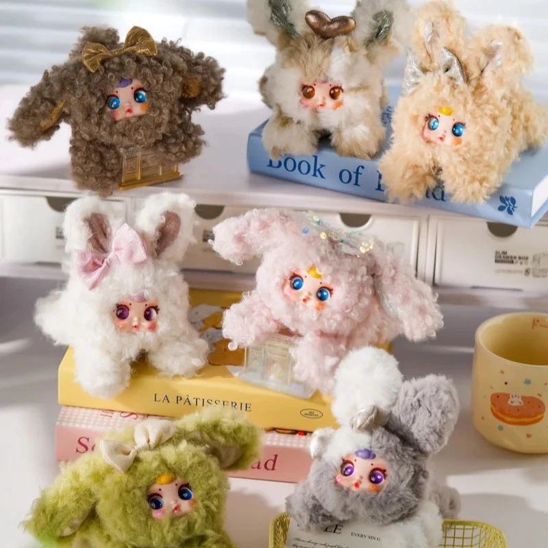 

2025 Новый мм Сагер Детский Симпатичный Зайчик Серия Виниловая Плюшевая Слепая Коробка Милый Кролик Кукла Настольное Украшение Орнамент Сюрприз Игрушка Подарок