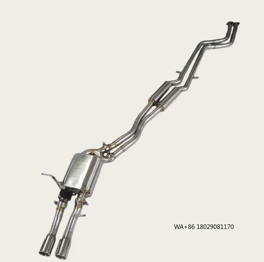 

Высокопроизводительная выхлопная система Catback для BMW 325 E46 2.5 2004-2008 с глушителем и насадками на выхлопные трубы