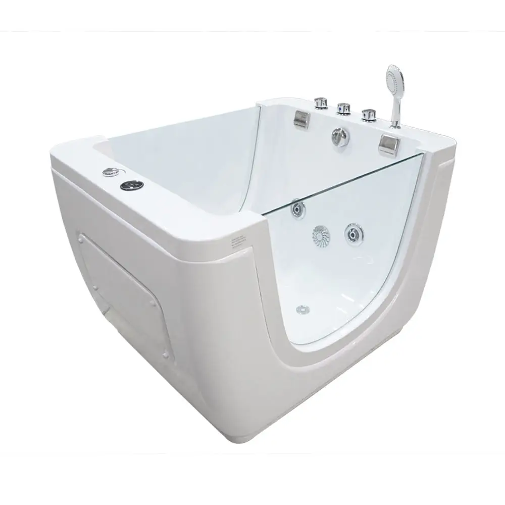 2026 Luxury Thermostatic Baby Spa Bathtub Whirlpool Freestanding Acrylic Bubble Massage Bath Tub