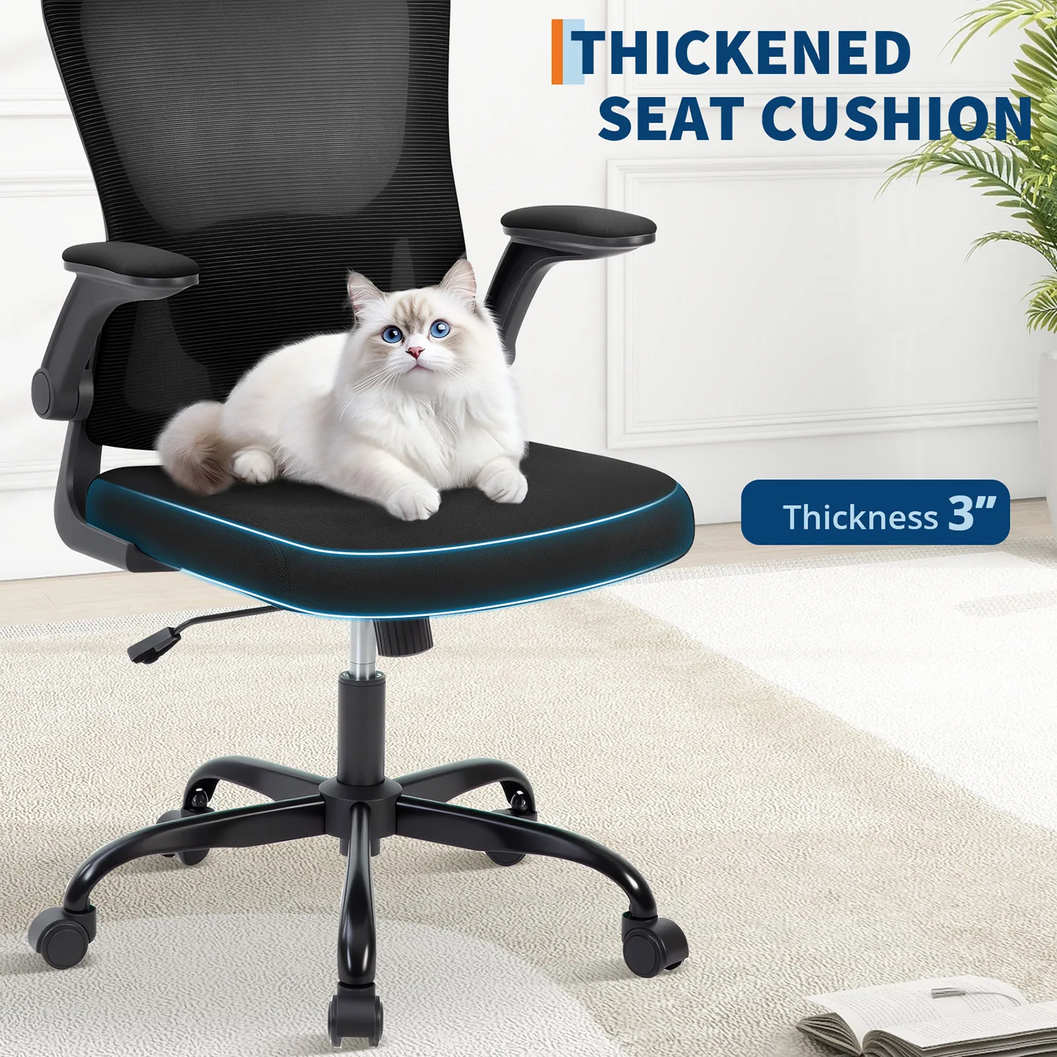 Thumbnail 2 - #22 Latest Mesh Desk Chairs Offers