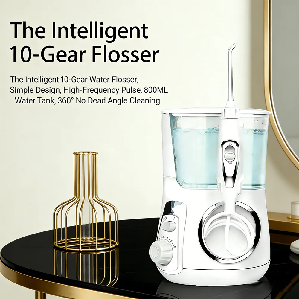 irrigatore-orale-elettrico-a-10-modalita-800ml-idropulsore-da-tavolo-con-5-ugelli-strumento-per-l'igiene-orale-per-tutta-la-famiglia